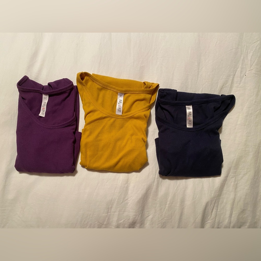 Latched Mama Ribbed Nursing Tank Tops